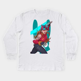 Maverick Hunter R Kids Long Sleeve T-Shirt